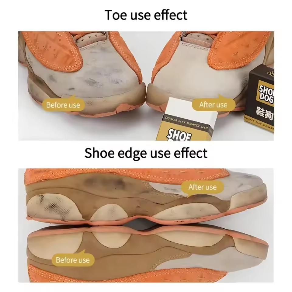 ยางลบรองเท้าแบบพกพารองเท้า Shi - Sneaker Care Foam บทวิจารณ์และราคา
