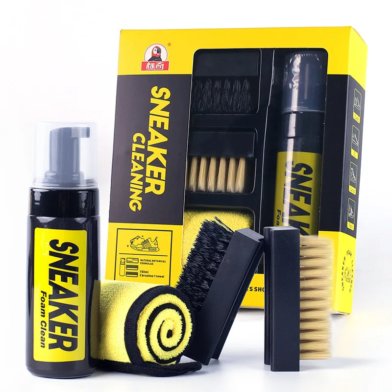 โฟมกันน้ํารองเท้าผ้าใบทําความส - Sneaker Care Cleaning Kit บทวิจารณ์และราคา