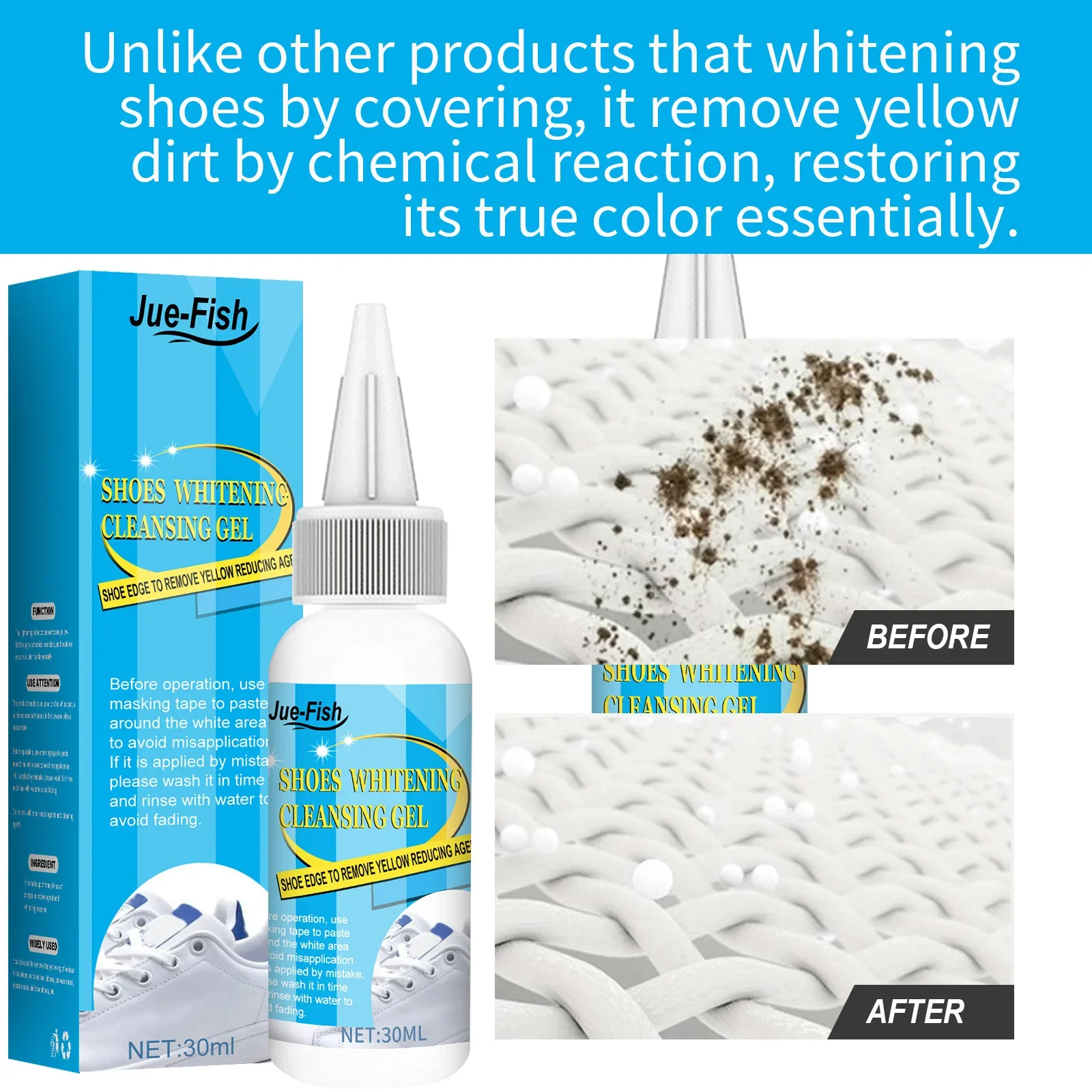 ชุดทำความสะอาดรองเท้าสีขาวน้ำย - Sneaker Care Cleaning Kit บทวิจารณ์และราคา