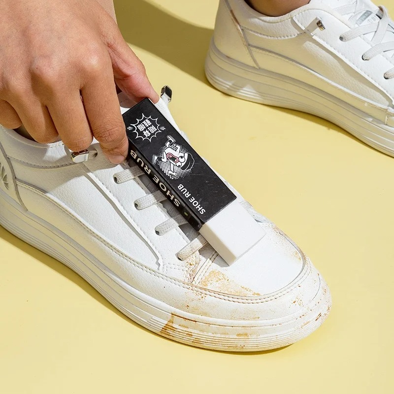 เครื่องขัดรองเท้าแบบพกพาเพื่อใ - Sneaker Care Cleaning Kit บทวิจารณ์และราคา